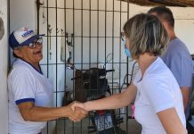 Candidata a Vereadora faz blitz na Zona Rural de Caicó