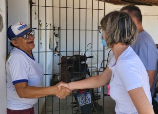 Candidata a Vereadora faz blitz na Zona Rural de Caicó