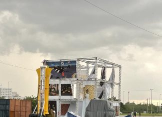 Chuva com vento provoca estragos em Caicó