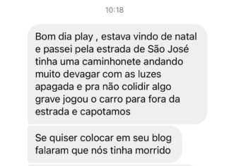 Falta de sinalização pode ter sido a causa do acidente na RN que liga Caicó a São José do Seridó